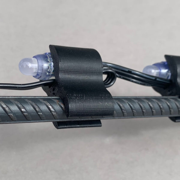 Rebar Pixel Clip STL - Image 6