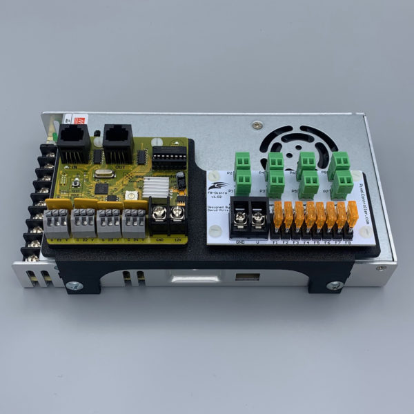 Genius Receiver and Falcon Distro Mount to Meanwell LRS 350 STL