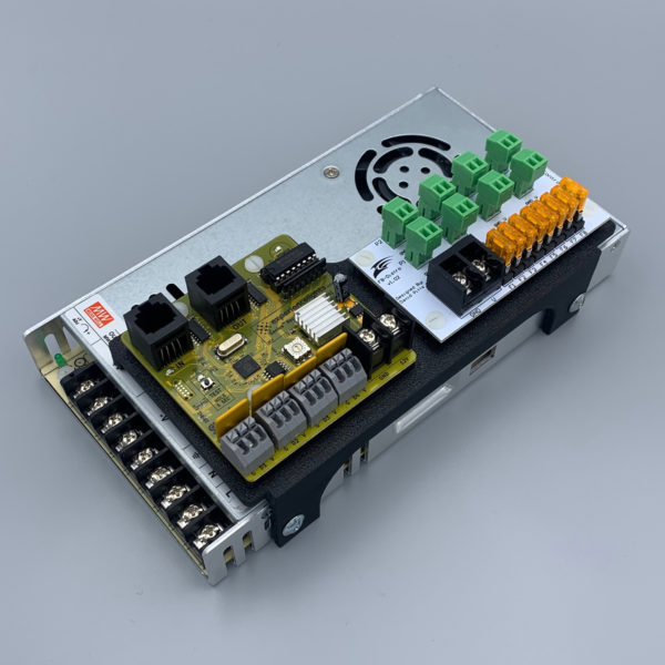 Genius Receiver and Falcon Distro Mount to Meanwell LRS 350 STL - Image 3