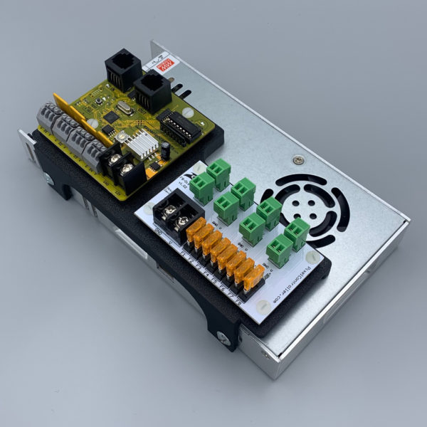 Genius Receiver and Falcon Distro Mount to Meanwell LRS 350 STL - Image 4