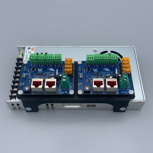 Dual Falcon / BBB Receiver Mount to Meanwell LRS 350 STL