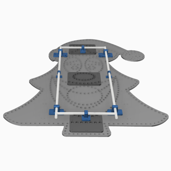Singing Tree with Santa Hat Mounts STL - Image 6