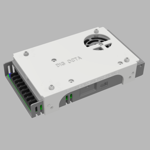 QuinLED Dig Octa to Meanwell LRS 350 Mount STL - Image 2